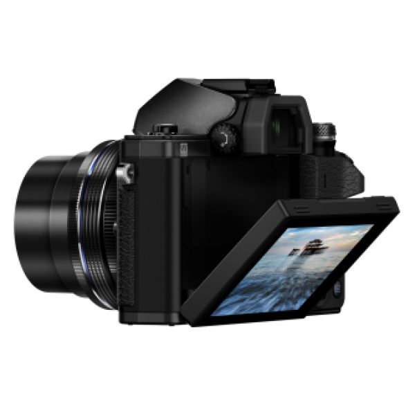 Цифрова системна камера OLYMPUS E-M10 Mark II Pancake Zoom 14-42 KIT Black/Black